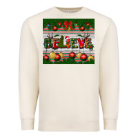 Sandshell Christmas Believe Premium Sweatshirt - BundleAndBundleShop