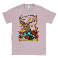 Lilac Fall Breeze And Autumn Leaves Deer Classic Tee - LillyAllenDesigns