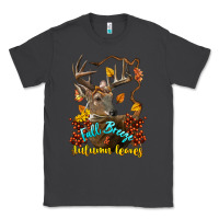 Smoke Fall Breeze And Autumn Leaves Deer Classic Tee - LillyAllenDesigns