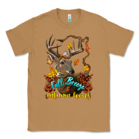 Toasted Coconut Fall Breeze And Autumn Leaves Deer Classic Tee - LillyAllenDesigns