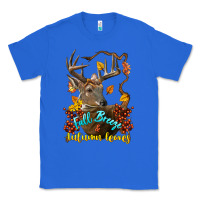 True Royal Fall Breeze And Autumn Leaves Deer Classic Tee - LillyAllenDesigns