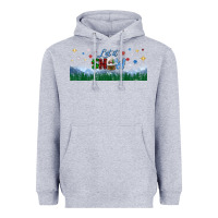 Heather Grey let it snow libbey glass Heavyweight Hoodie - BundleAndBundleShop