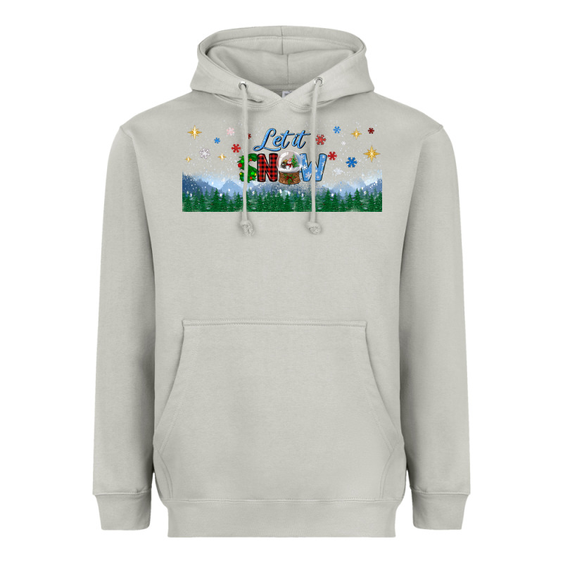 Let It Snow Libbey Glass Heavyweight Hoodie by BundleAndBundleShop | Teevron