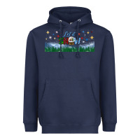 Navy let it snow libbey glass Heavyweight Hoodie - BundleAndBundleShop
