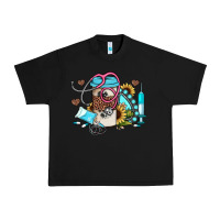 Black western sunflower gemstone nurse Urban Heavy Tee - JahusDesignShop