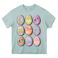 Arona vintage easter eggs Heavy Core Tee - MaliasSmallBusiness