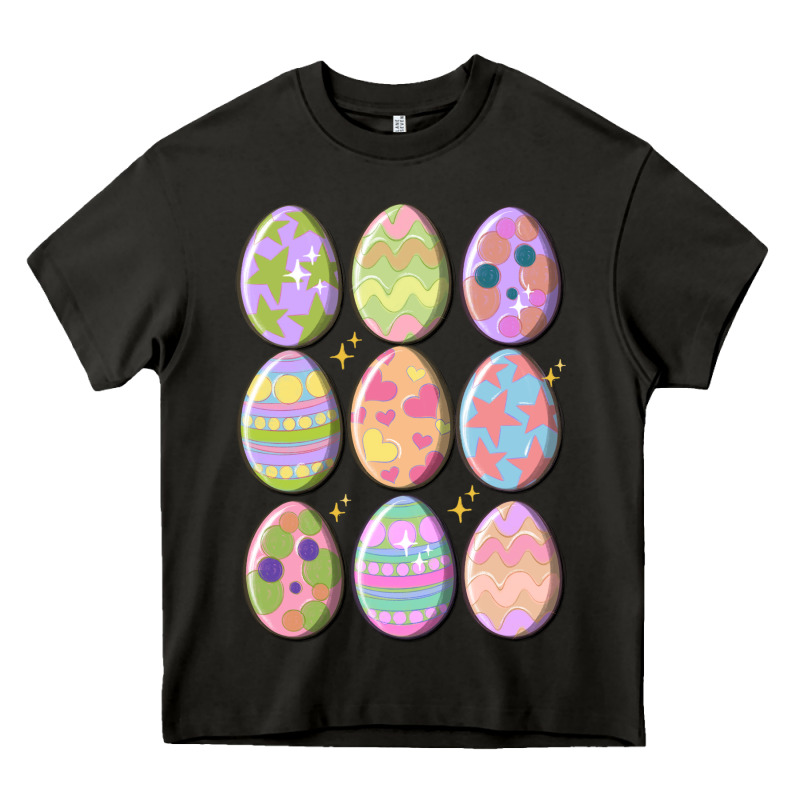 Vintage Easter Eggs Heavy Core Tee by MaliasSmallBusiness | Teevron