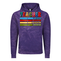Cloud Purple teacher Vintage Hoodie - Artiststas