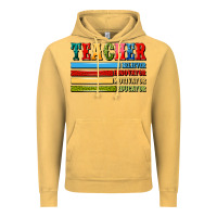 Vintage Mustard teacher Vintage Hoodie - Artiststas