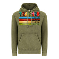 Vintage Olive teacher Vintage Hoodie - Artiststas