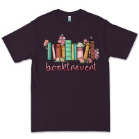 Plum booktrovert Premium Tee - MaliasSmallBusiness