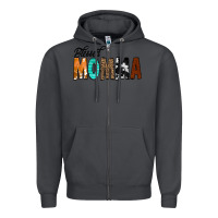 Smoke Blessed Momma Zipper Hoodie - CowCowDesign