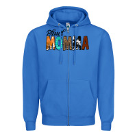 True Royal Blessed Momma Zipper Hoodie - CowCowDesign