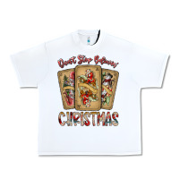 White dont stop believin christmas Urban Heavy Tee - SublimationCraftShop