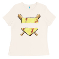 Bone custom baseball Ladies Tee - MaliasSmallBusiness