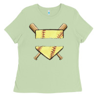 Matcha custom baseball Ladies Tee - MaliasSmallBusiness