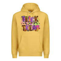 Antique Gold Trick or treat Premium Hoodie - RanaPortraitStore
