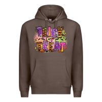 Coffee Trick or treat Premium Hoodie - RanaPortraitStore
