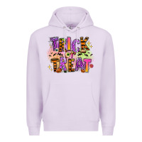Lilac Trick or treat Premium Hoodie - RanaPortraitStore