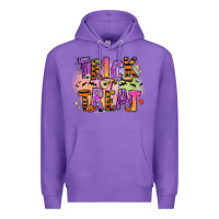 Purple Trick or treat Premium Hoodie - RanaPortraitStore