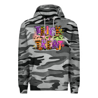 Slate Camo Trick or treat Premium Hoodie - RanaPortraitStore