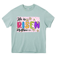 Arona checkered risen Heavy Core Tee - MaliasSmallBusiness