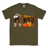 Army Green Fall Nurse Classic Tee - LillyAllenDesigns
