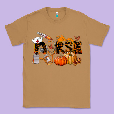 Fall Nurse Classic Tee Designed By Lillyallendesigns