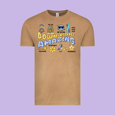 Down Right Amazing Vintage Tee Designed By Artiststas