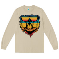 Mushroom Retro bear Long Sleeve Tee - Bettercallsaul