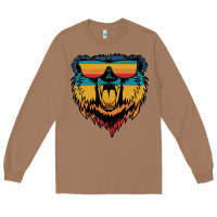 Toasted Coconut Retro bear Long Sleeve Tee - Bettercallsaul