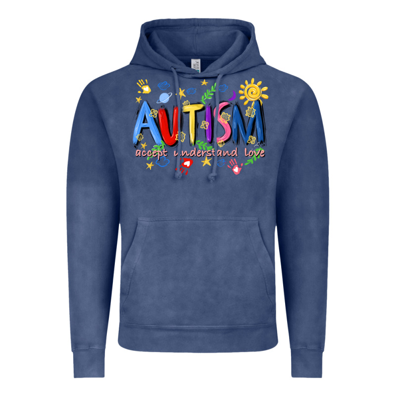 Autism Accept Understand Love Vintage Hoodie by Artiststas | Teevron