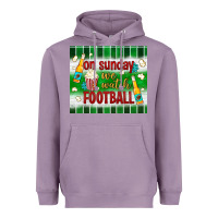 Lavender on sunday we watch football tumbler Heavyweight Hoodie - BundleAndBundleShop