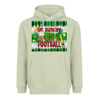 Matcha on sunday we watch football tumbler Heavyweight Hoodie - BundleAndBundleShop