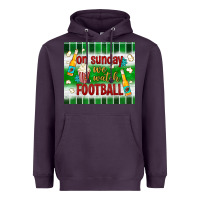 Plum on sunday we watch football tumbler Heavyweight Hoodie - BundleAndBundleShop