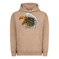 Pigment Burro Bald Head Eagle Urban Hoodie - LillyAllenDesigns