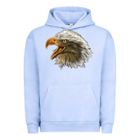 Pigment Grape Ice Bald Head Eagle Urban Hoodie - LillyAllenDesigns