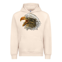 Sandshell Bald Head Eagle Urban Hoodie - LillyAllenDesigns