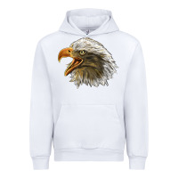 White Bald Head Eagle Urban Hoodie - LillyAllenDesigns
