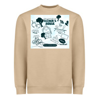 Mushroom father's house Heavyweight Sweatshirt - TumblerDesignByShophia