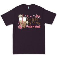Plum coffee is my valentine Premium Tee - MaliasSmallBusiness