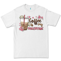 White coffee is my valentine Premium Tee - MaliasSmallBusiness