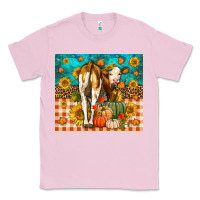 Bubblegum Pink Western Fall Heifer Classic Tee - LillyAllenDesigns