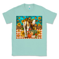 Seafoam Western Fall Heifer Classic Tee - LillyAllenDesigns
