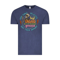 Vintage Denim some things are better left unsaid Vintage Tee - Artiststas