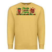 Antique Gold flannels lattes leggings libbey glass Premium Sweatshirt - BundleAndBundleShop
