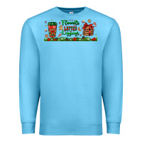 Ocean Blue flannels lattes leggings libbey glass Premium Sweatshirt - BundleAndBundleShop