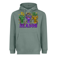 Sage Tis The Season Crawfish Mardi Gras Heavyweight Hoodie - FaDigitalArtStudio