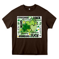 Chocolate Brown st patricks day Heavy Core Tee - MaliasSmallBusiness