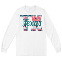 White Texas Long Sleeve Tee - Bettercallsaul